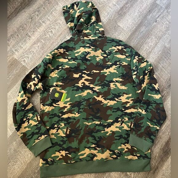 John Deere  Core Graphic Logo Hoodie Camo- Size XL - Picture 2 of 10